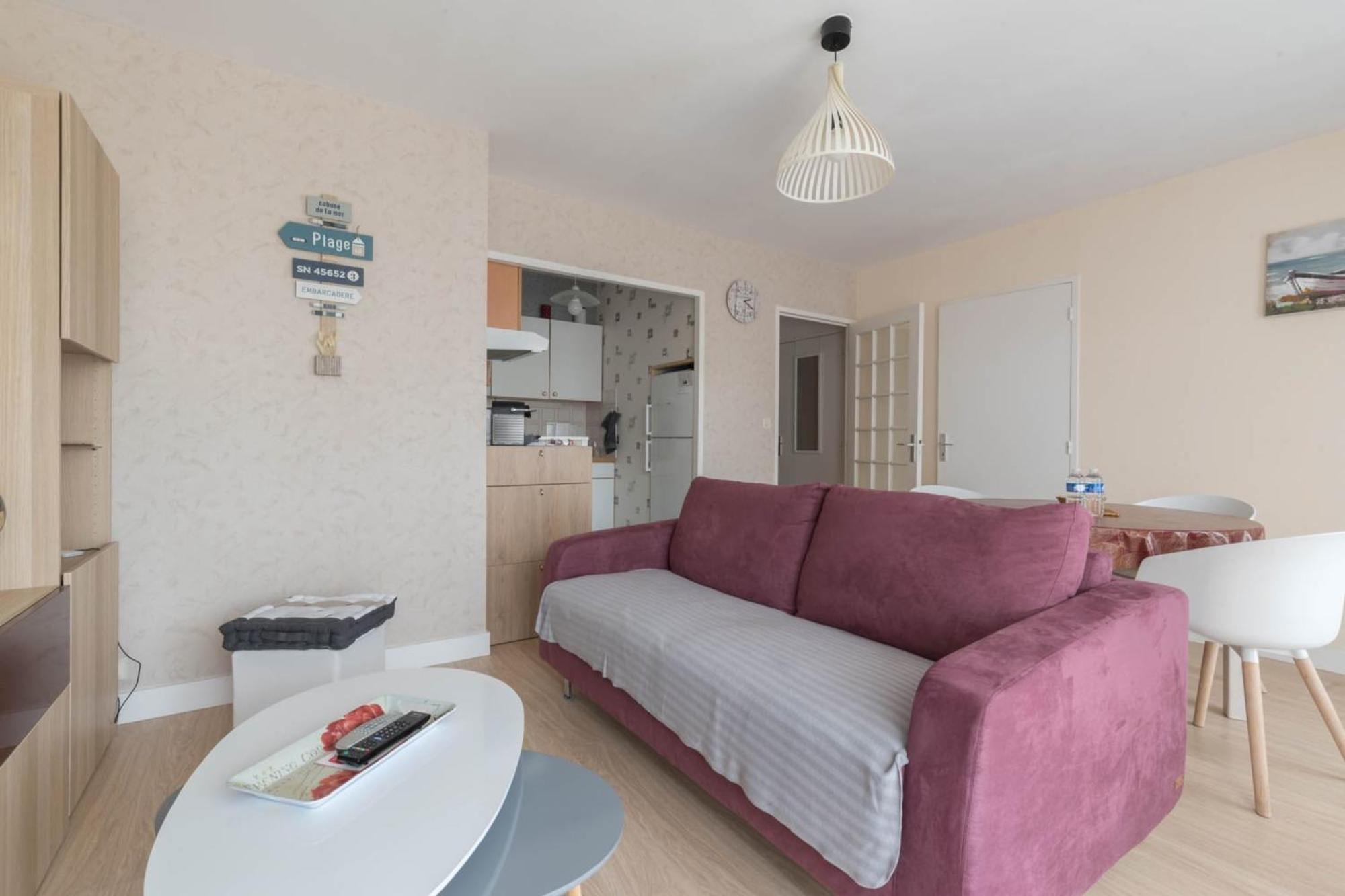 Le Vintage - 300M Plage - Wifi - Parking Saint-Nazaire  Dış mekan fotoğraf